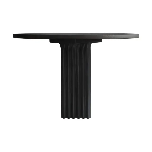 101 Copenhagen Arc eettafel Ø120 cm Coffee black eiken