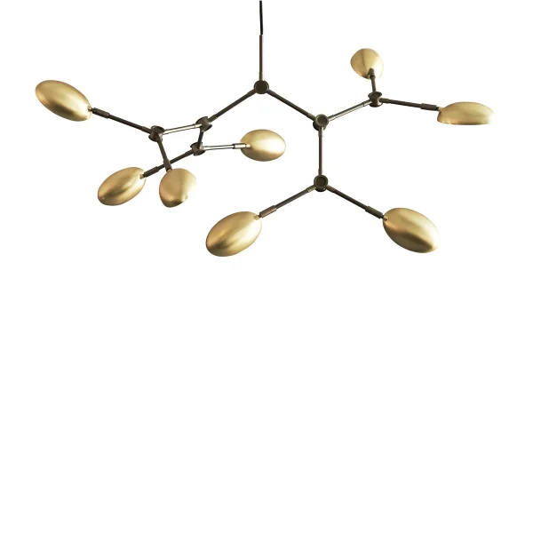 101 Copenhagen Drop Chandelier kroonluchter mini Messing