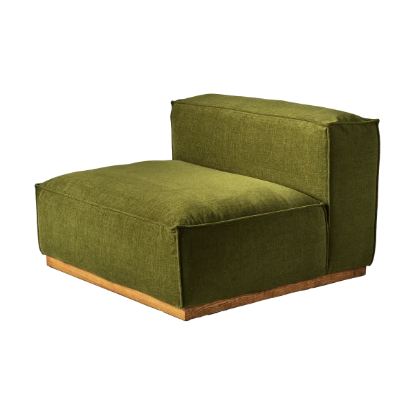 1898 Bergsdal 1,5-zits fauteuil Luisa green