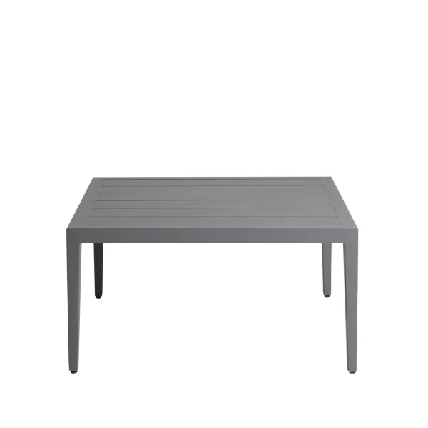 1898 Santander salontafel 78x78x40 cm Grijs aluminium