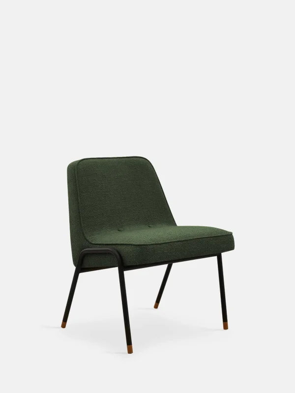 366 Concept 366 Metalen Fauteuil Club Boucle Flesgroen 03