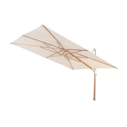 4 Seasons Finca Zweefparasol 300x400 cm. - zand|woodlook