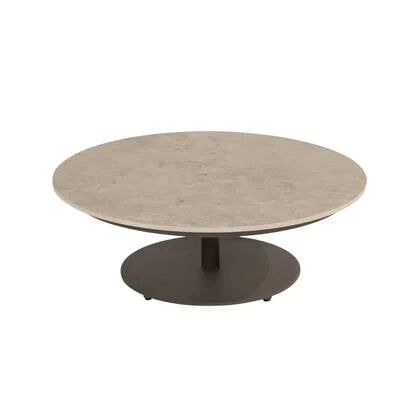 4 Seasons Outdoor Boaz koffietafel - terre|keramiek - Ø80 cm.