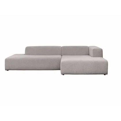 4X6 SOFA X6 modulaire hoekbank B rechts beige melange - 288 cm