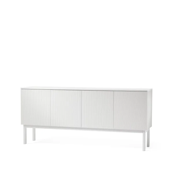 A2 Beam sideboard witte lak, wit onderstel