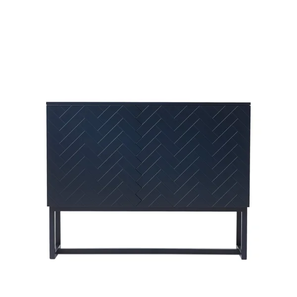 A2 Story Sideboard middernachtblauw, blauw onderstel