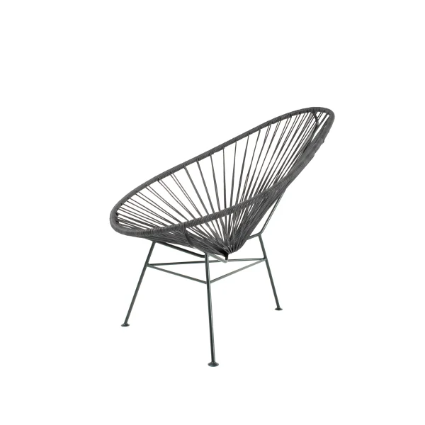 AcapulcoDesign Acapulco Chair Leer Zwart