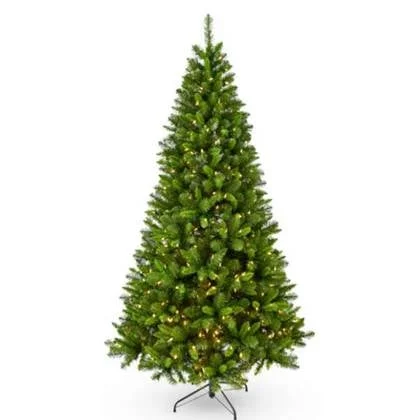 Akron Hinged verlichte kunstkerstboom - 183 cm - Groen - Ø99 cm - 684