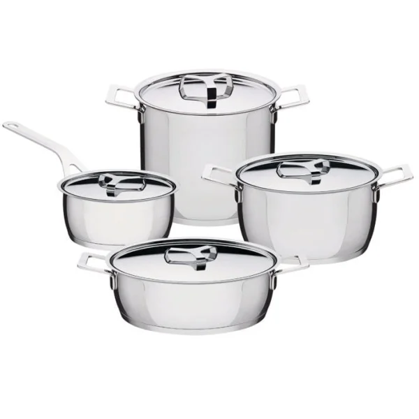 Alessi Pots&Pans pannenset 4-delig