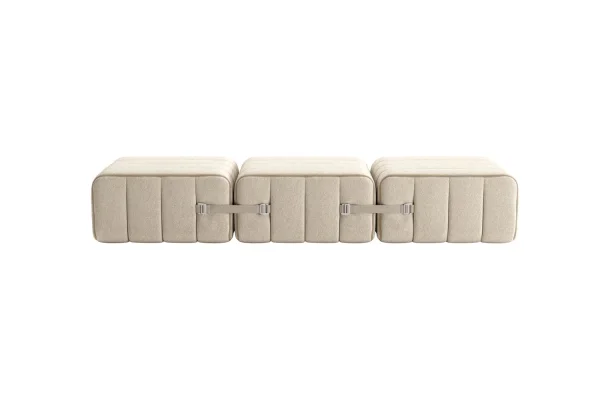 Ambivalenz Curt - Set van 3 - bv. Flexible Bank - Jet grijs/beige