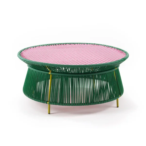 Ames CARIBE lage tafel - groen/roze/curry