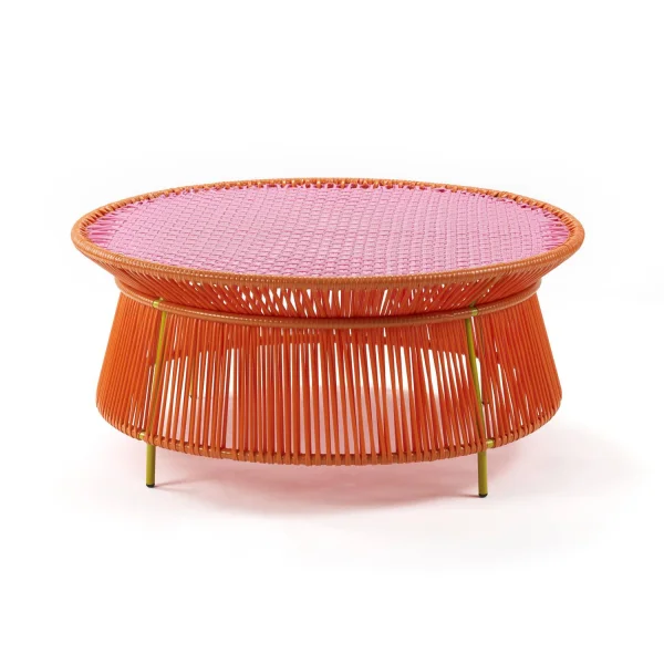 Ames CARIBE lage tafel - oranje/roze/curry