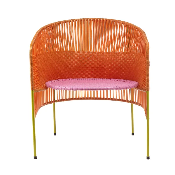 Ames CARIBE Lounge-fauteuil - oranje/roze/curry