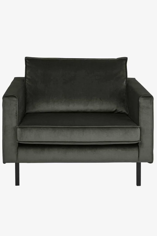 Amsterdam velvet loveseat donkergroen