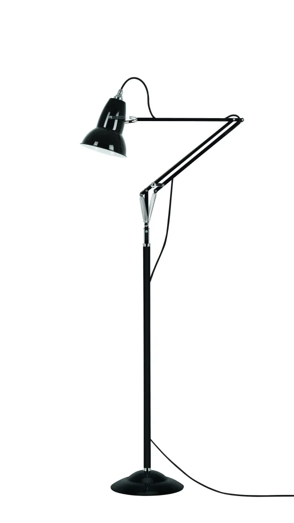 Anglepoise Original 1227™ Brass staande lamp - jet zwart - Ked