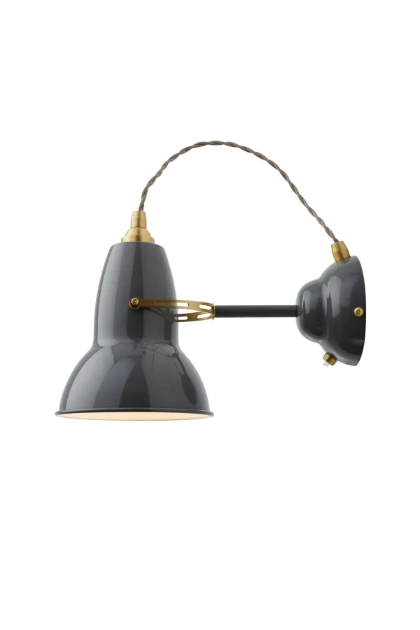 Anglepoise Original 1227™ Brass wandlamp - olifantengrijs