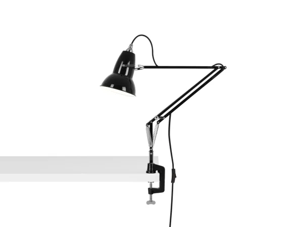 Anglepoise Original 1227™ Bureaulamp - jet zwart - Ked - met tafelklem