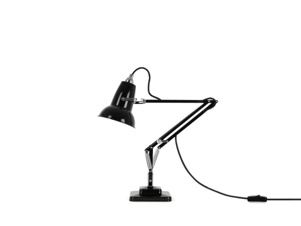 Anglepoise Original 1227™ Mini Bureaulamp - jet zwart - met tafelvoet