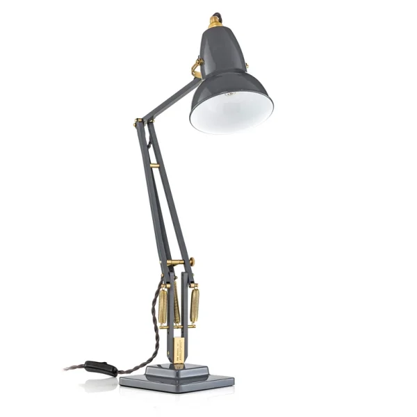 Anglepoise - Originele 1227 tafellamp, grijs/messing