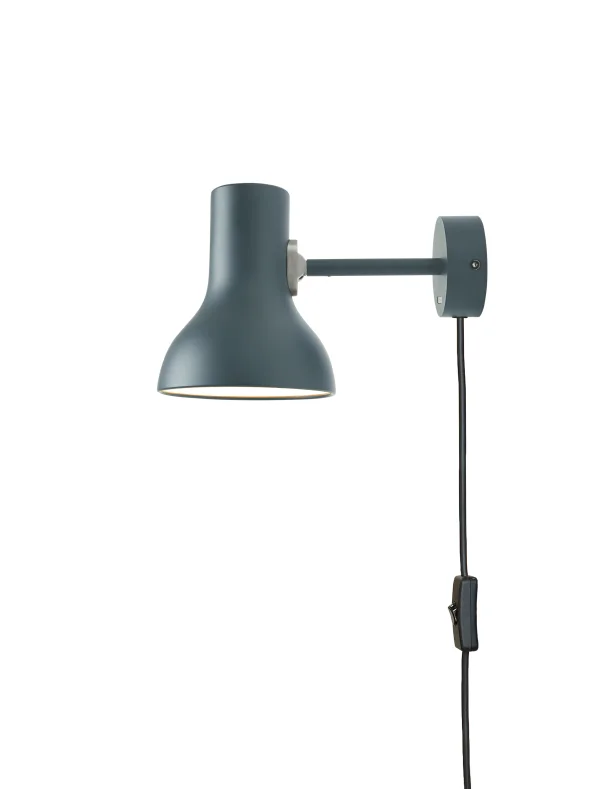 Anglepoise Type 75™ Mini Wandlamp - slate grey - met kabel