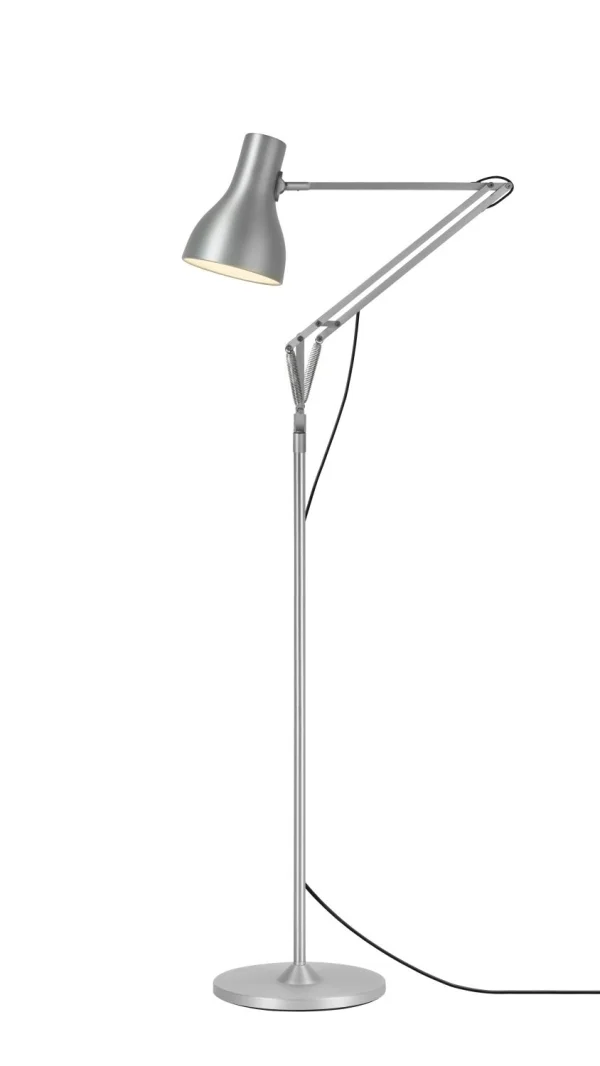 Anglepoise Type 75™ vloerlamp - geborsteld aluminium