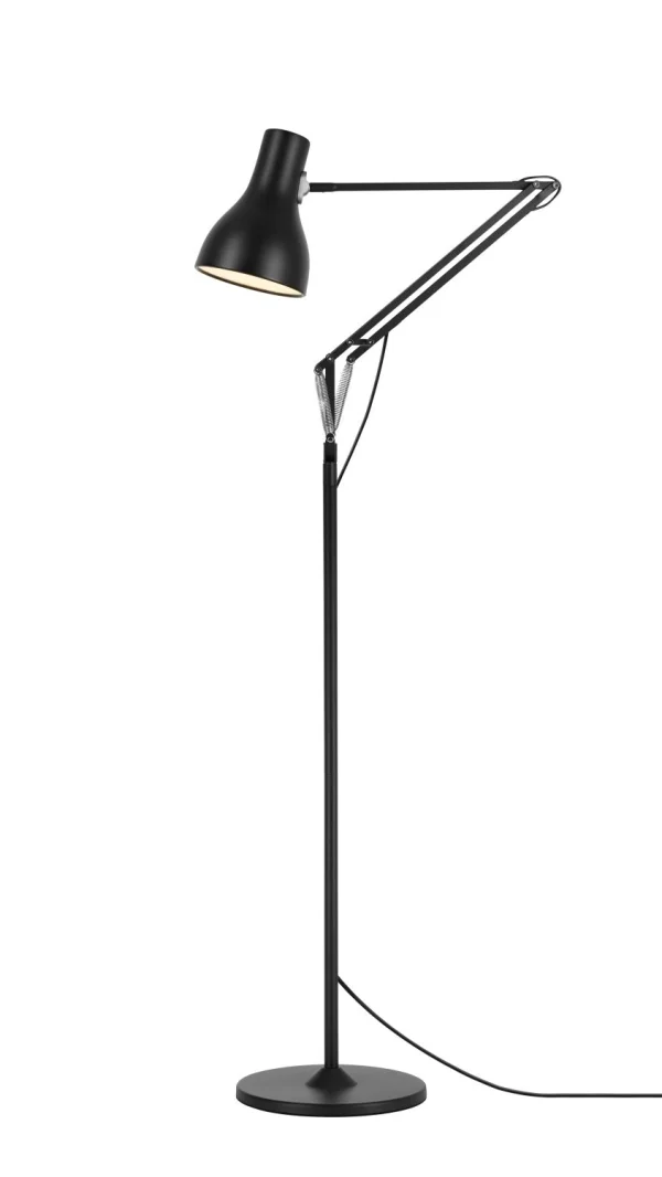 Anglepoise Type 75™ vloerlamp - jet zwart