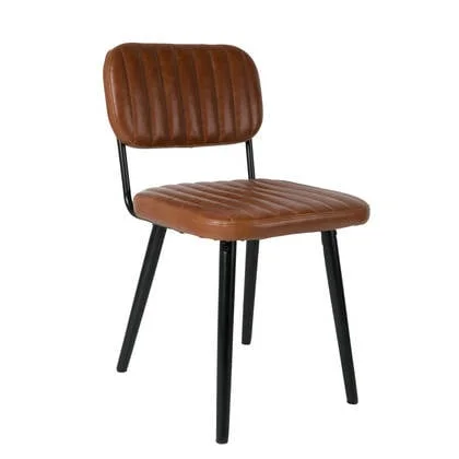 ANLI STYLE Chair Jake Worn Brown