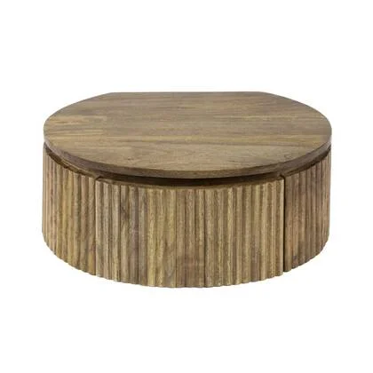 AnLi Style Nachtkastje wave rond