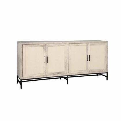Anli-Style Tower living Carini Sideboard white 4 drs. 200x45x90