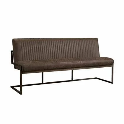 Anli-Style Tower living Ferro bench 135 - Savannah dark brown 1078-03