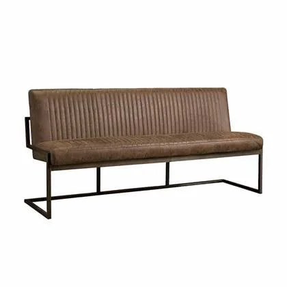 Anli-Style Tower living Ferro bench 155 - Savannah light brown 1049