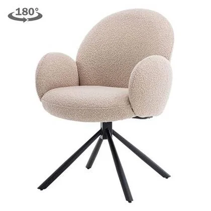 Anli-Style Tower living Imola swivel armchair - Beige