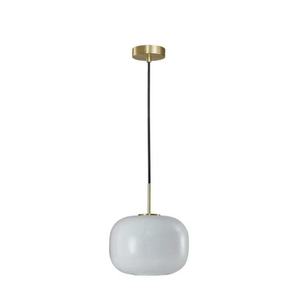 ANTIDARK - Cuscino Hanglamp Medium Black/Opal
