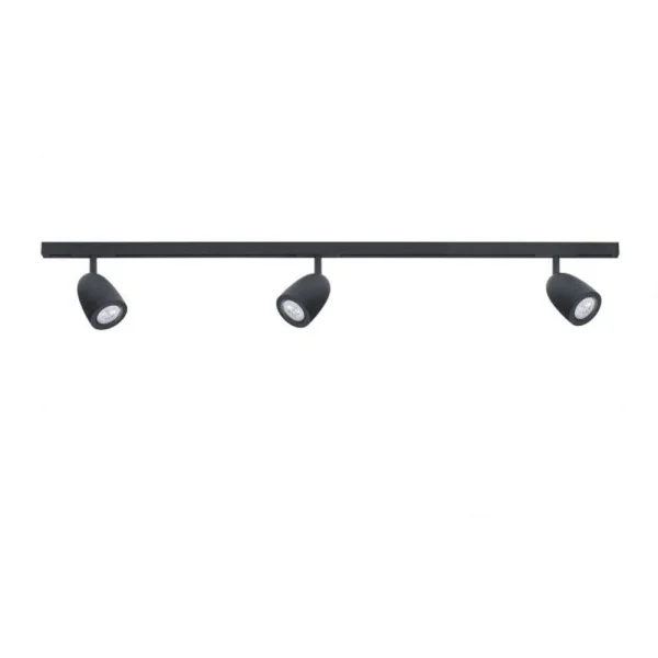 Antidark - Designline Bell Kit 3 Plafondlamp 1m Zwart