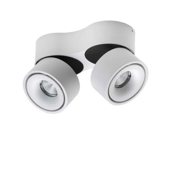 ANTIDARK - Easy Double W2100 LED plafondlamp, DTW, wit