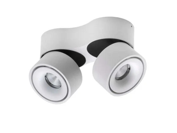 ANTIDARK - Easy Double W2100 LED plafondlamp, wit, 2-lamps