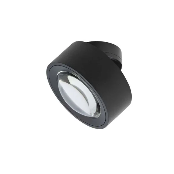 Antidark - Easy Lens W120 Wand-/Plafondlamp Dim-to-Warm 1800-2700K Zwart