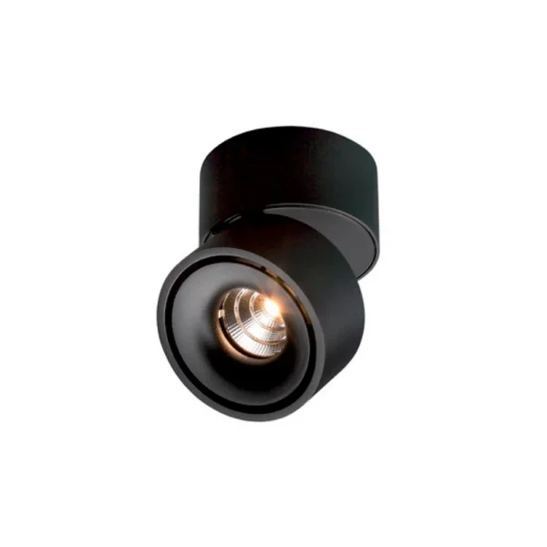 ANTIDARK - Easy Mini W75 LED-spot, 2700K, zwart, 9,5 cm