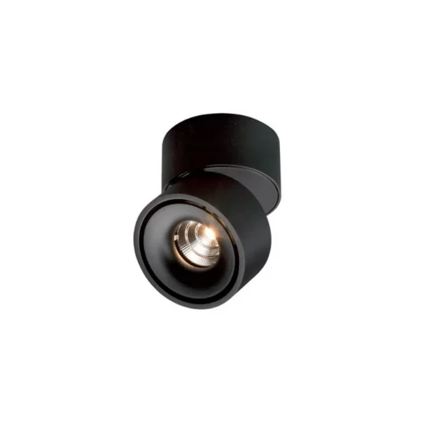 ANTIDARK - Easy W100 LED-spot, 2700K, zwart, 10,5 cm