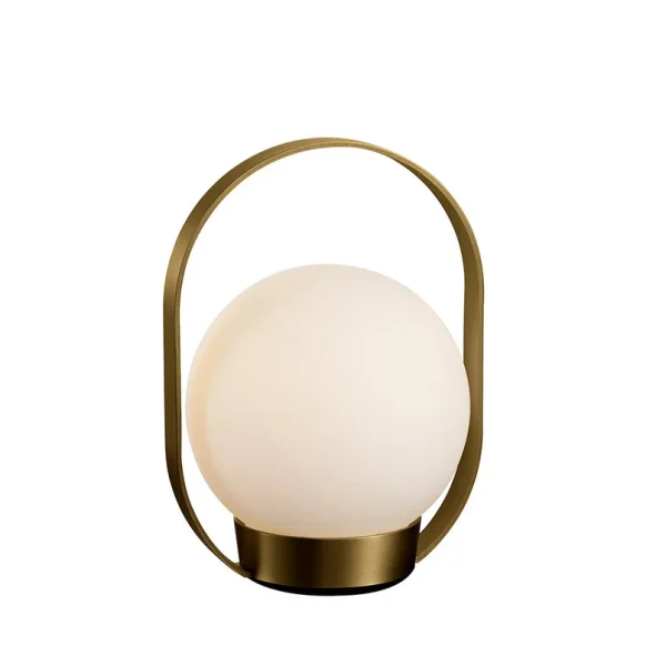 ANTIDARK - Palla T1 Portable Taffellamp Burnished Brass