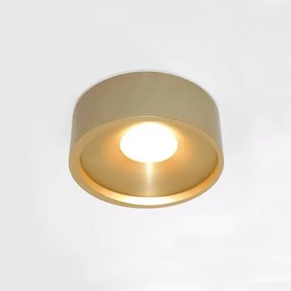 Artdelight Plafondlamp Orlando Goud Ø 14cm