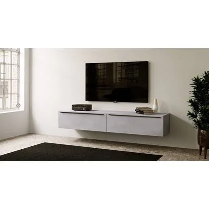 Artego Design Delta Betongrijs 183 cm TV Wandmeubel