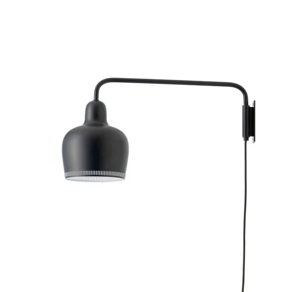 Artek - A330S Golden Bell Wandlamp Black/White