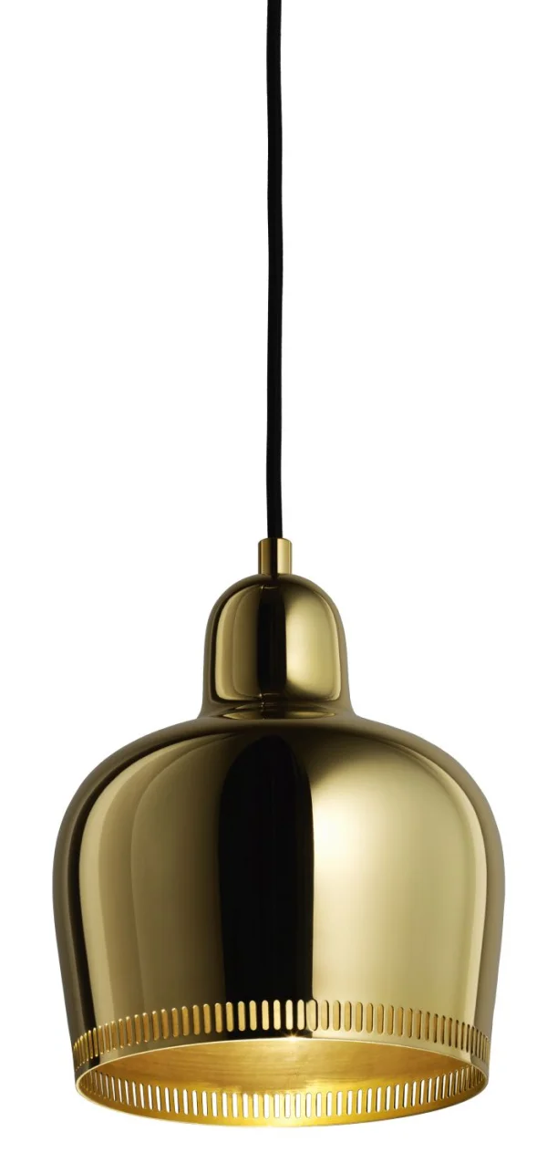 Artek A330S hanglamp Golden Bell - messing