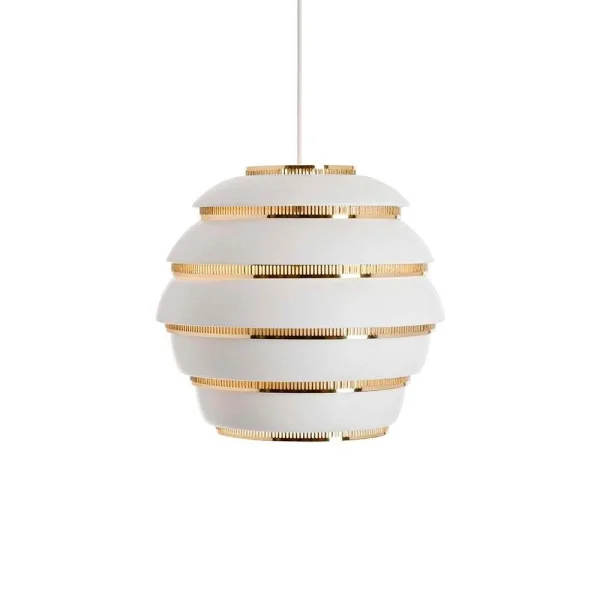 Artek - A331 Beehive Hanglamp White/Brass