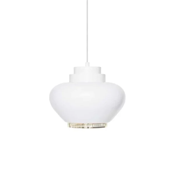 Artek - A333 Turnip Hanglamp White/Brass