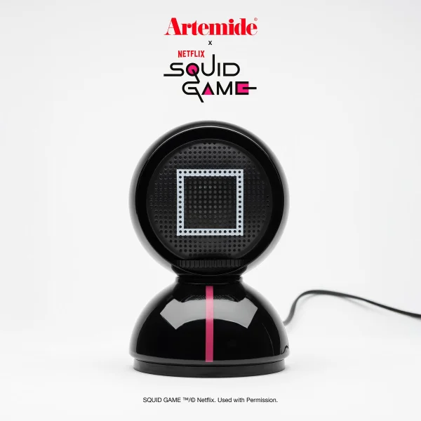 Artemide Eclisse x Squid Game tafellamp Special Edition Guard black