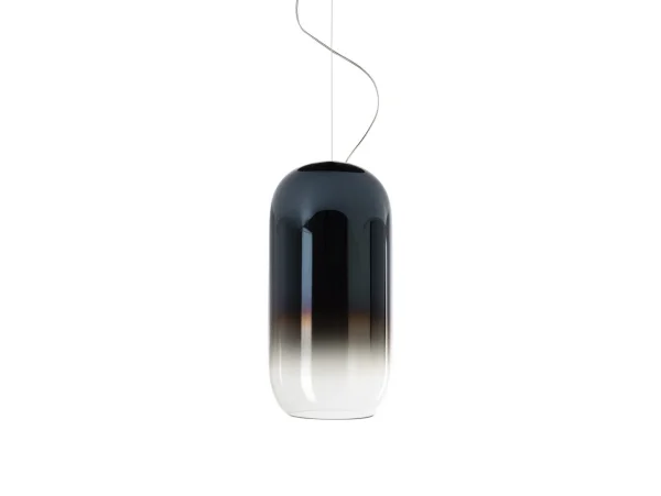 Artemide - Gople Hanglamp Blue Sapphire/Black