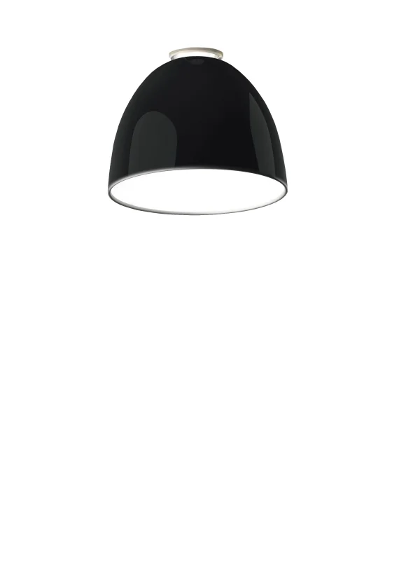 Artemide Nur Mini plafondlamp - aluminiumgrijs - Halogeen