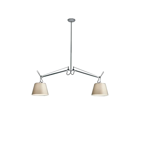 Artemide Tolomeo Basculante hanglamp ø24cm perkament